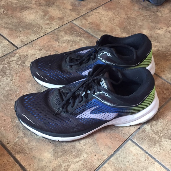 Brooks Other - Brooks men’s Launch 5  black blue green size 12
